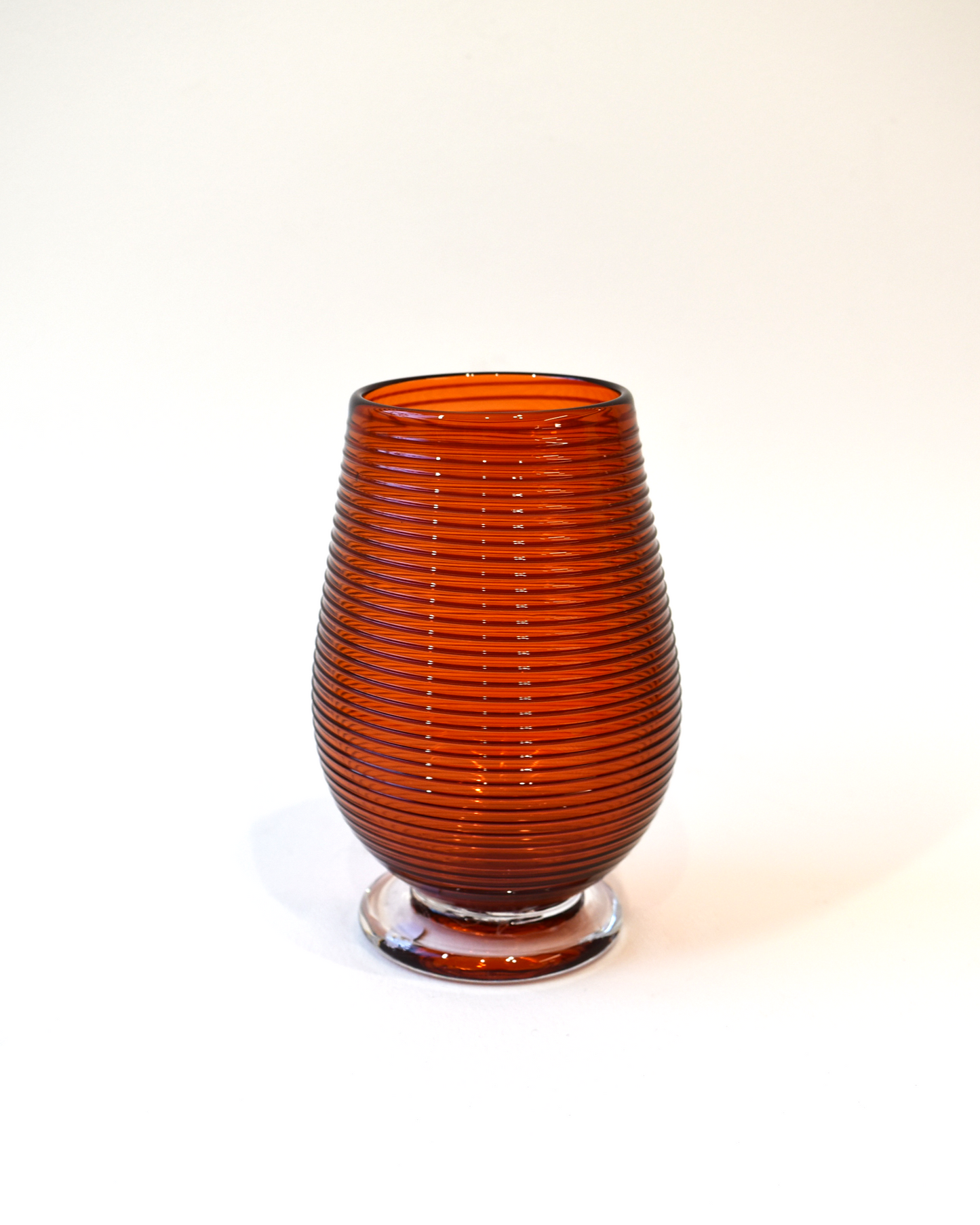 Orange Spiral Tumbler