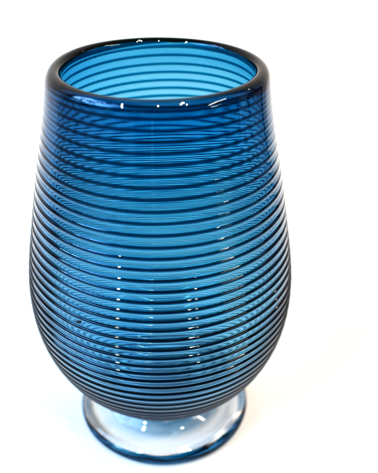 Turquoise Spiral Tumbler