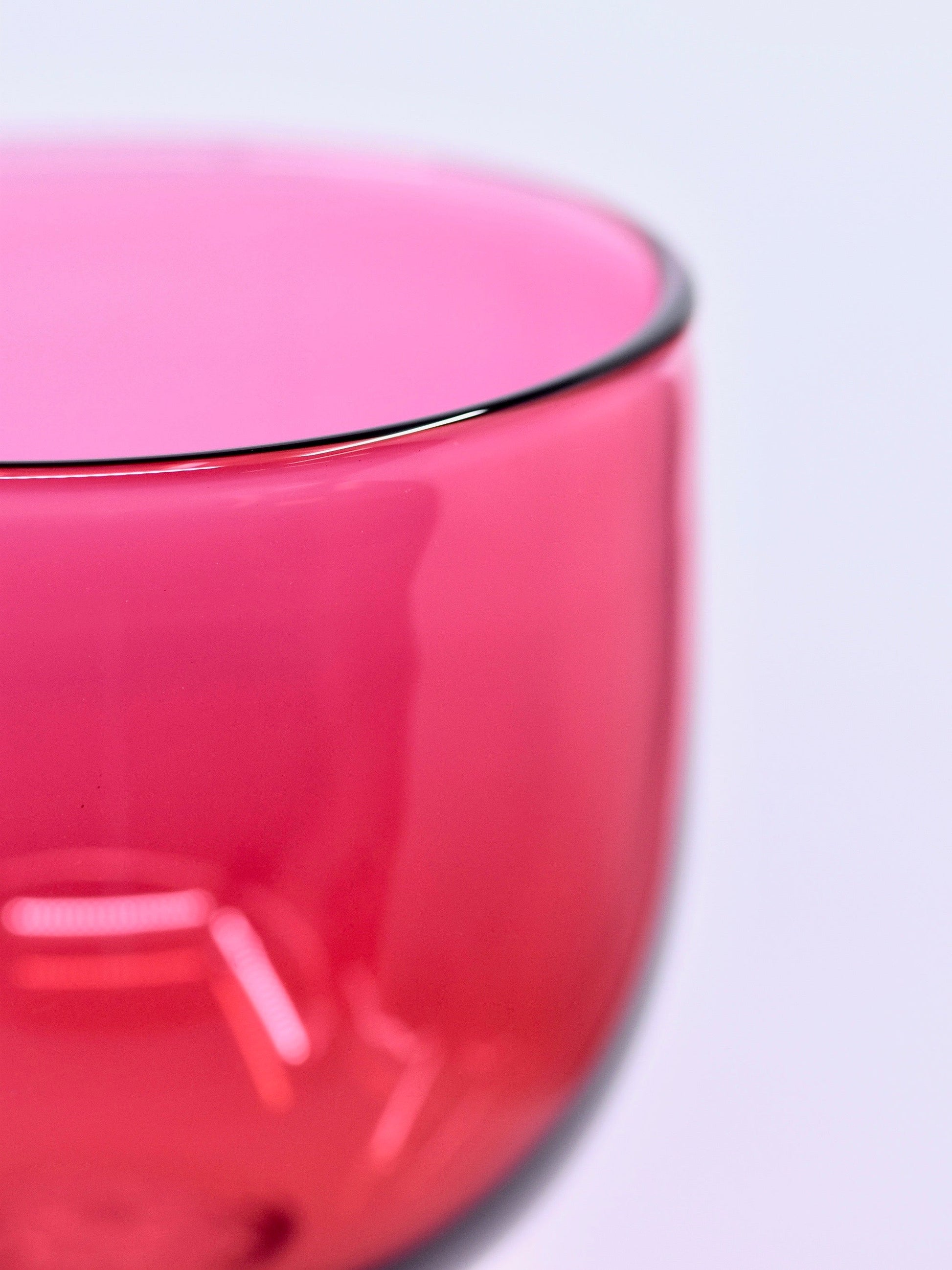 Cranberry Goblet Glass - Corley Studio Shop