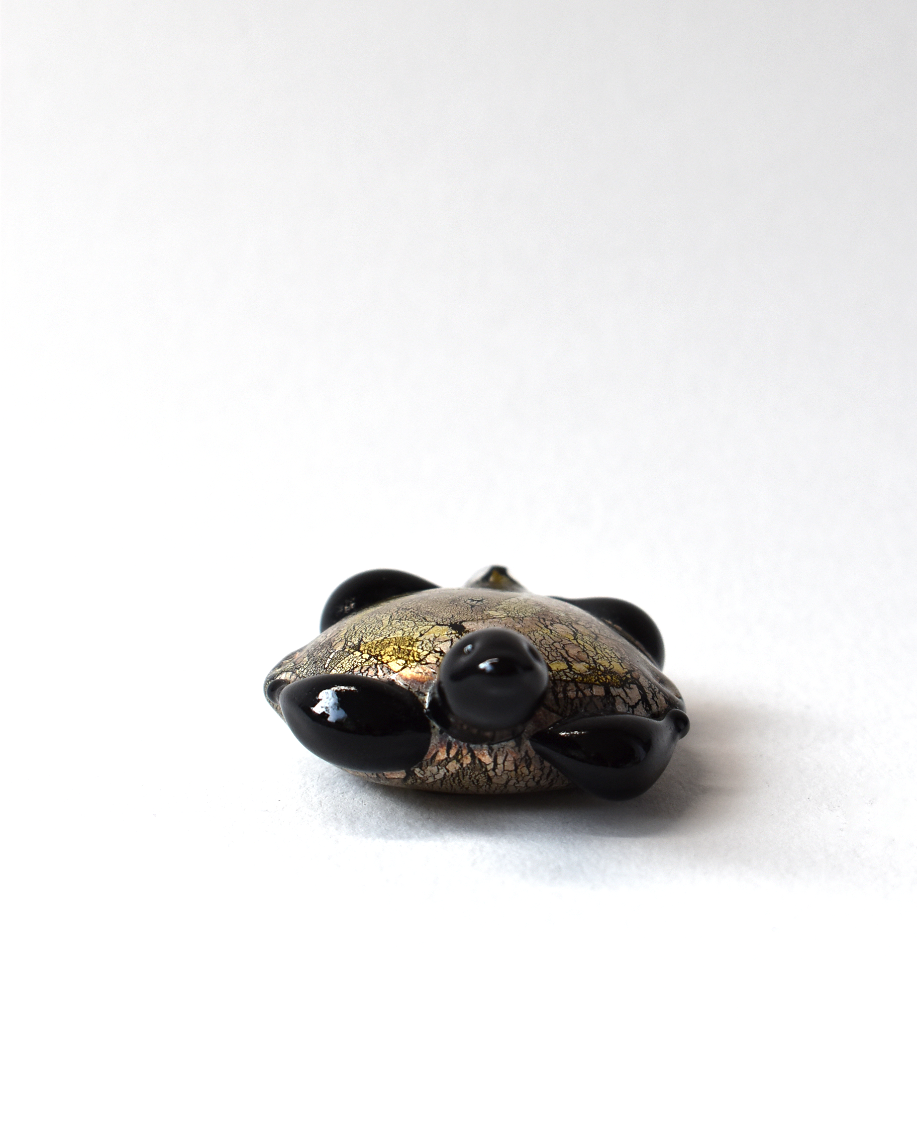 Black Gold & Silver Leaf Turtle