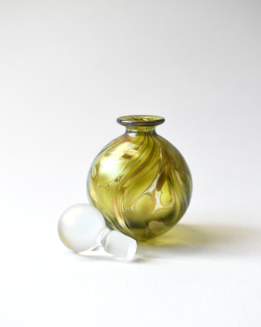 Featherspray Lime Miniature Perfume Bottle