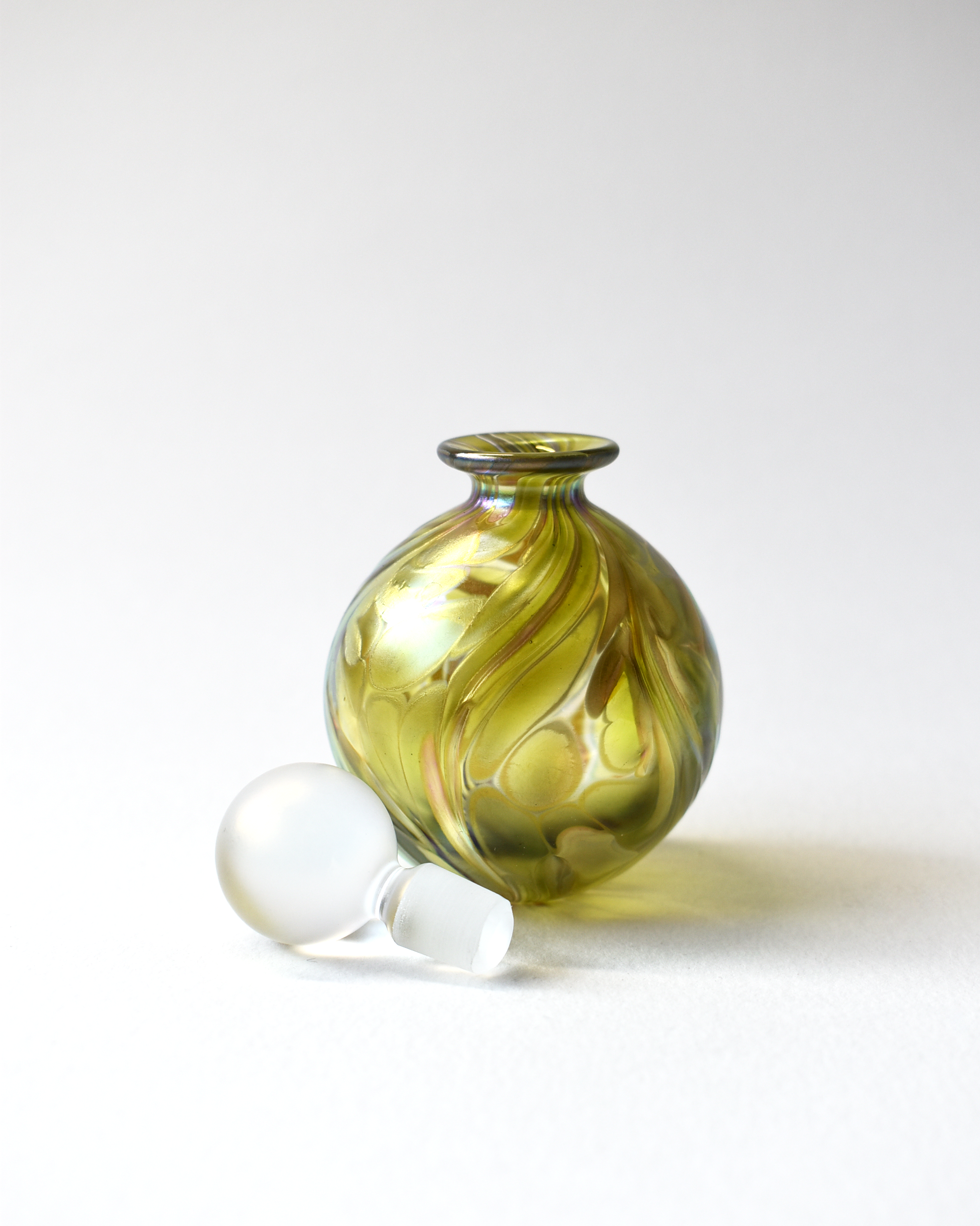 Featherspray Lime Miniature Perfume Bottle