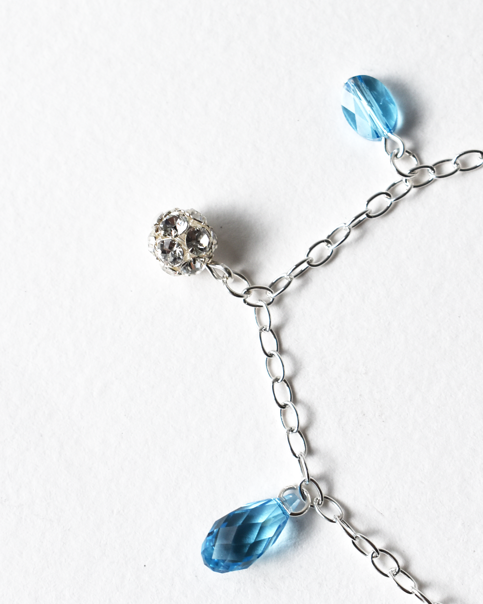 Sea Turtle Crystal Charm Bracelet