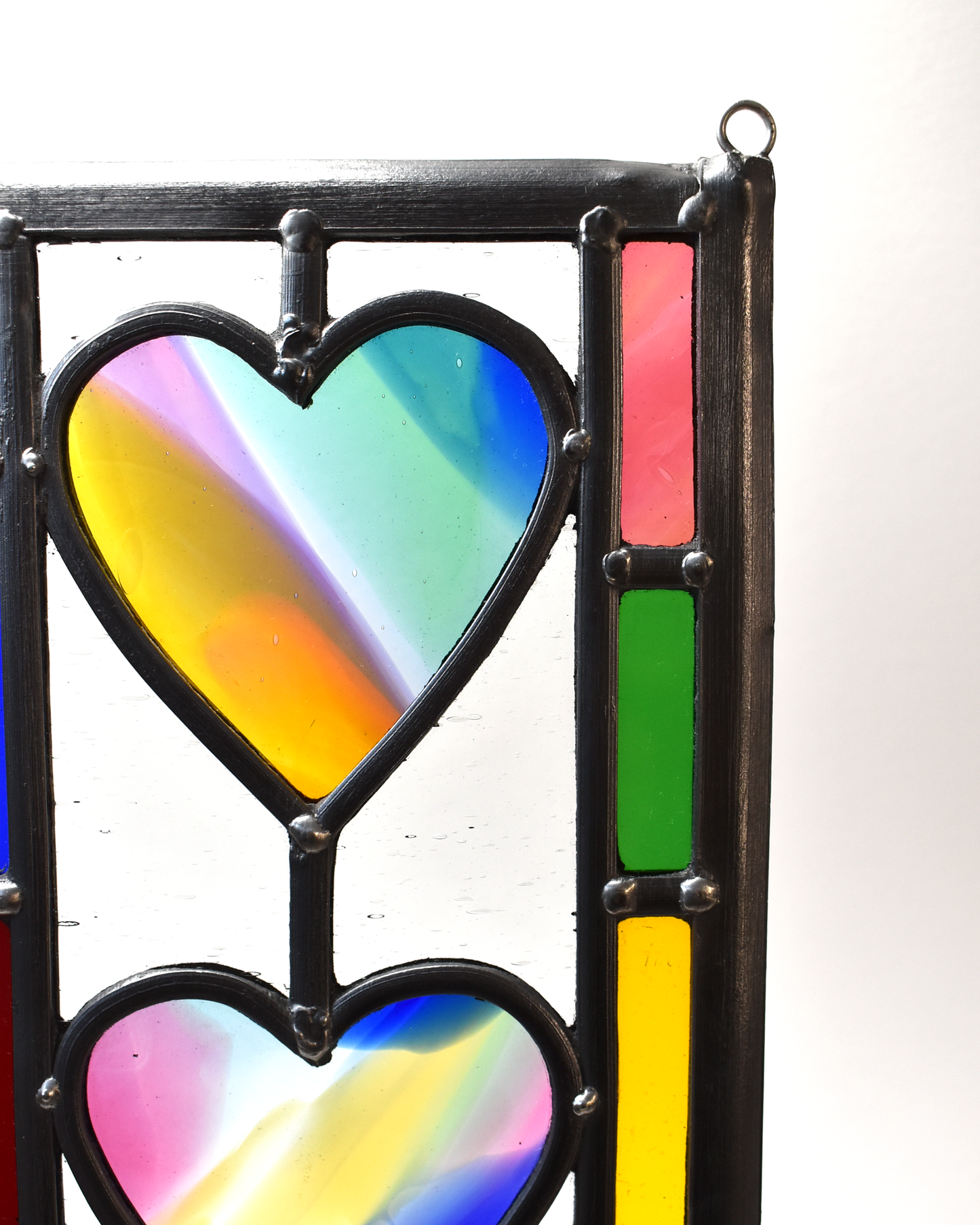 'Heart of Mine' - Stained Glass Panel