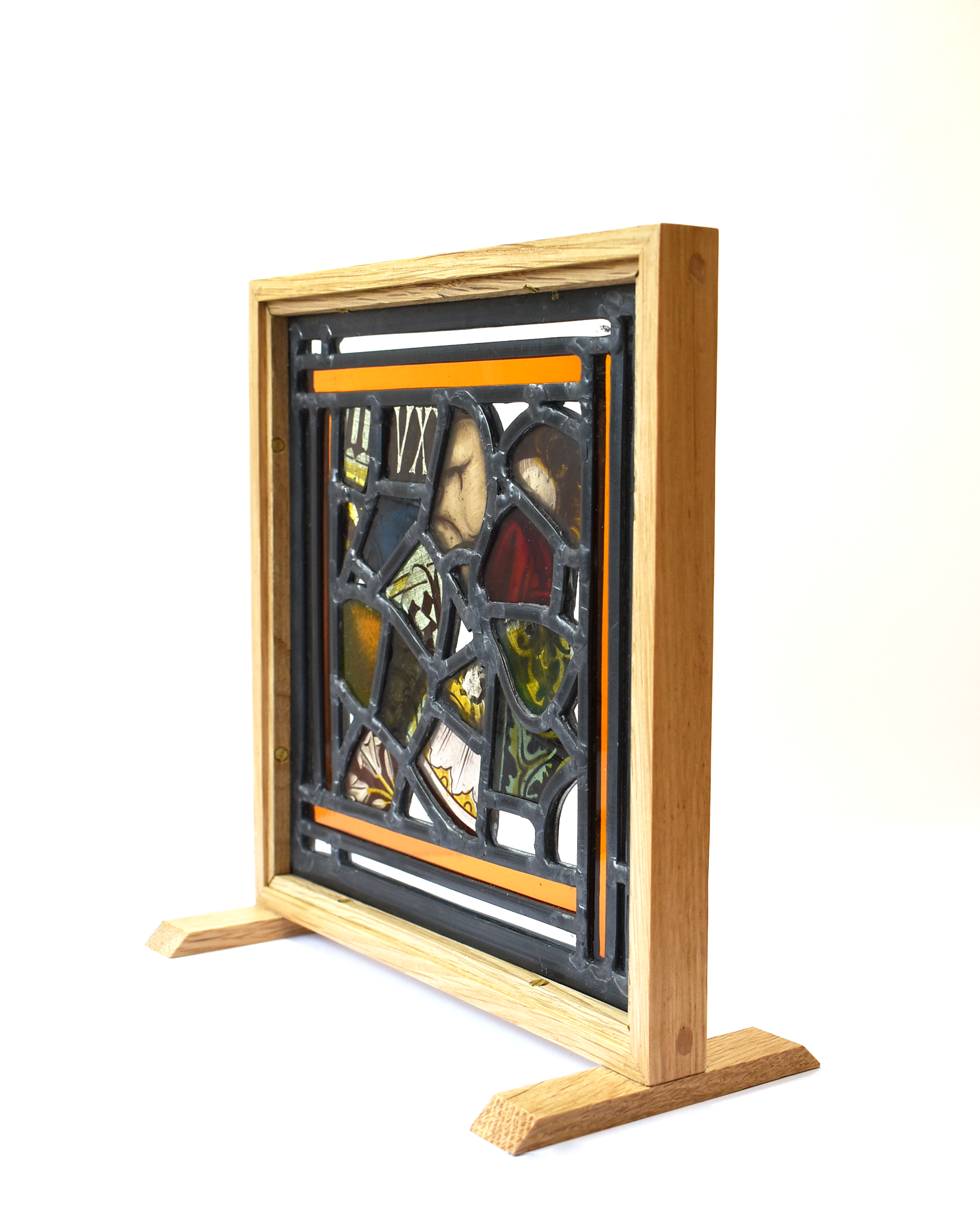 'Victorian Fragments XV' - Stained Glass Panel