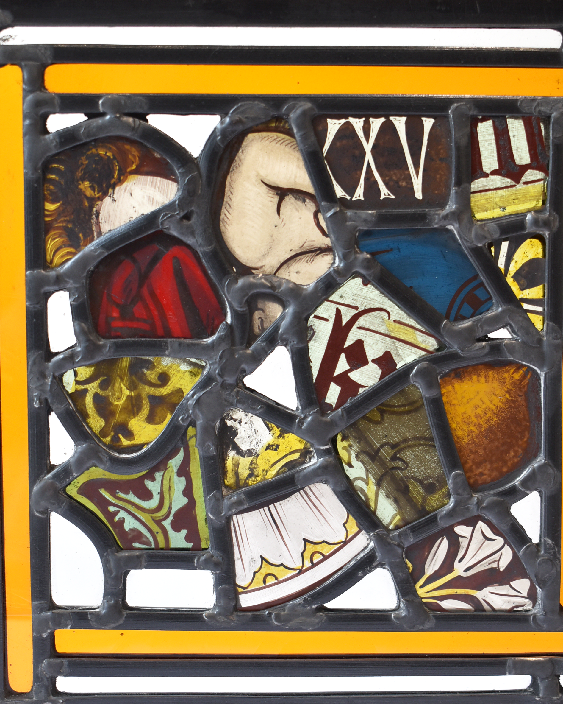 'Victorian Fragments XV' - Stained Glass Panel