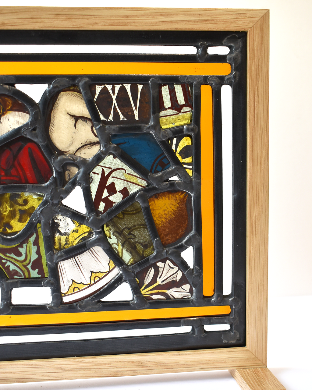 'Victorian Fragments XV' - Stained Glass Panel