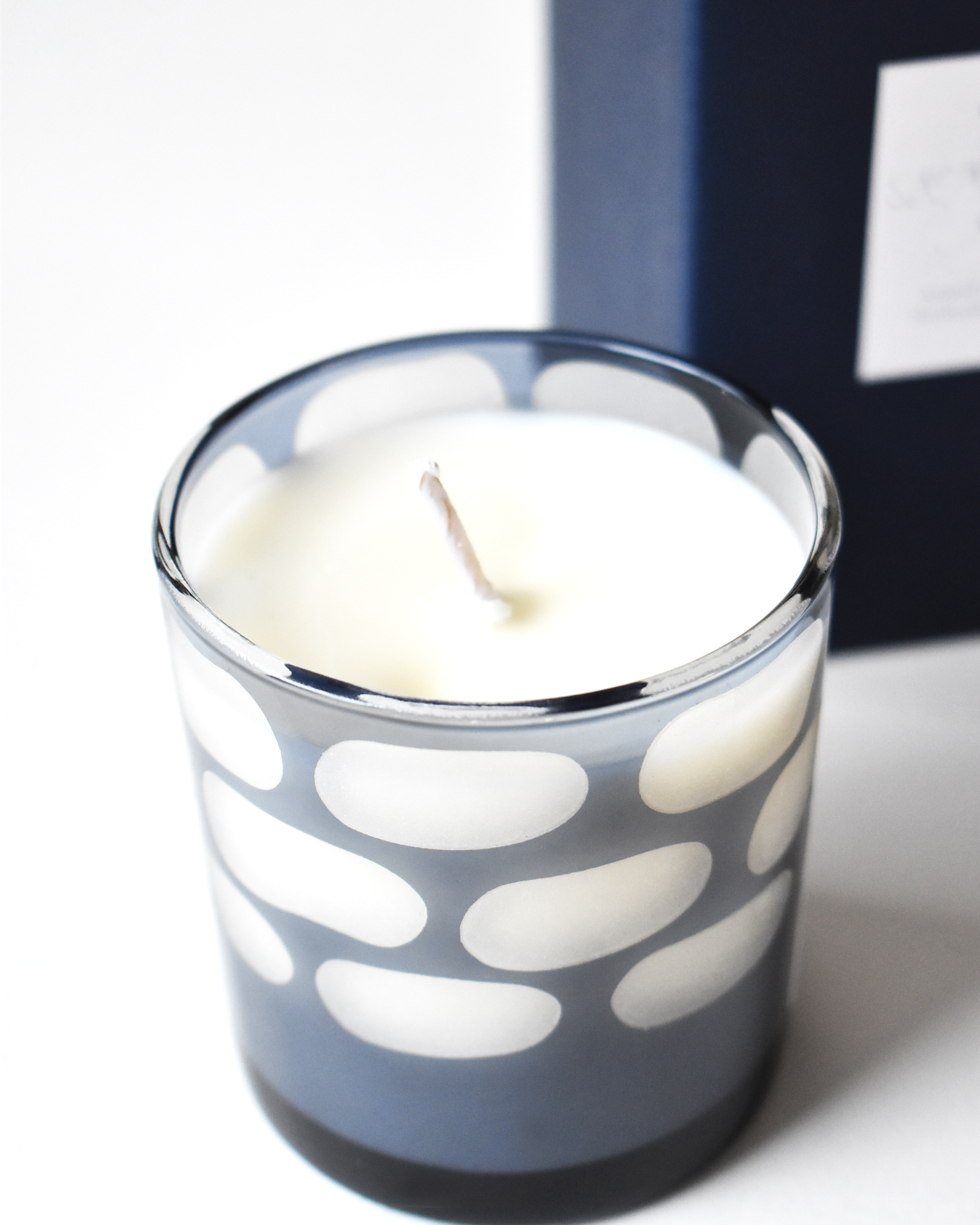 'Black Plum & Rhubarb' Modern Haze Candle