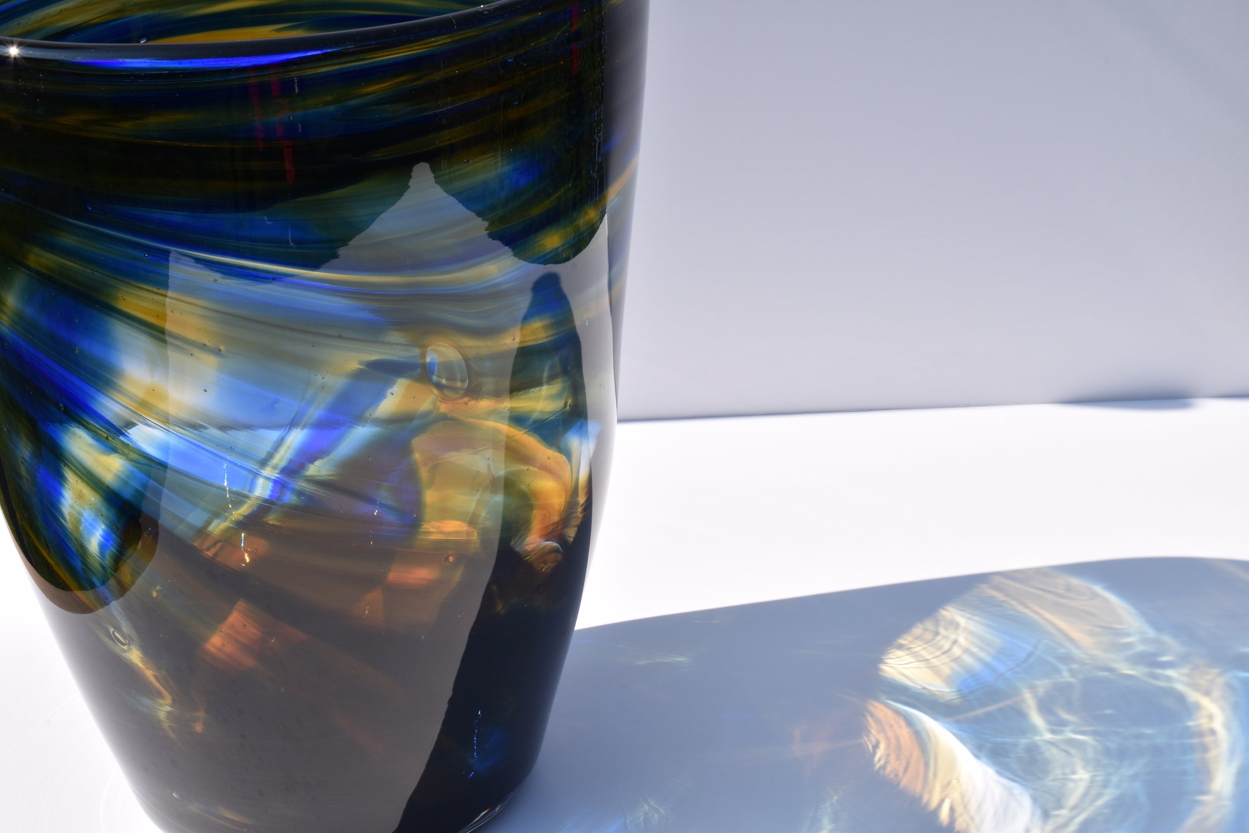 Midnight Glass Vase - Corley Studio Shop
