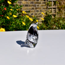 Load image into Gallery viewer, Black and White Glass Penguin
