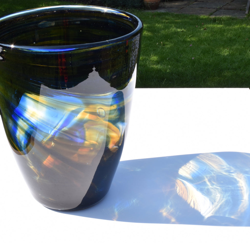 Midnight Glass Vase - Corley Studio Shop