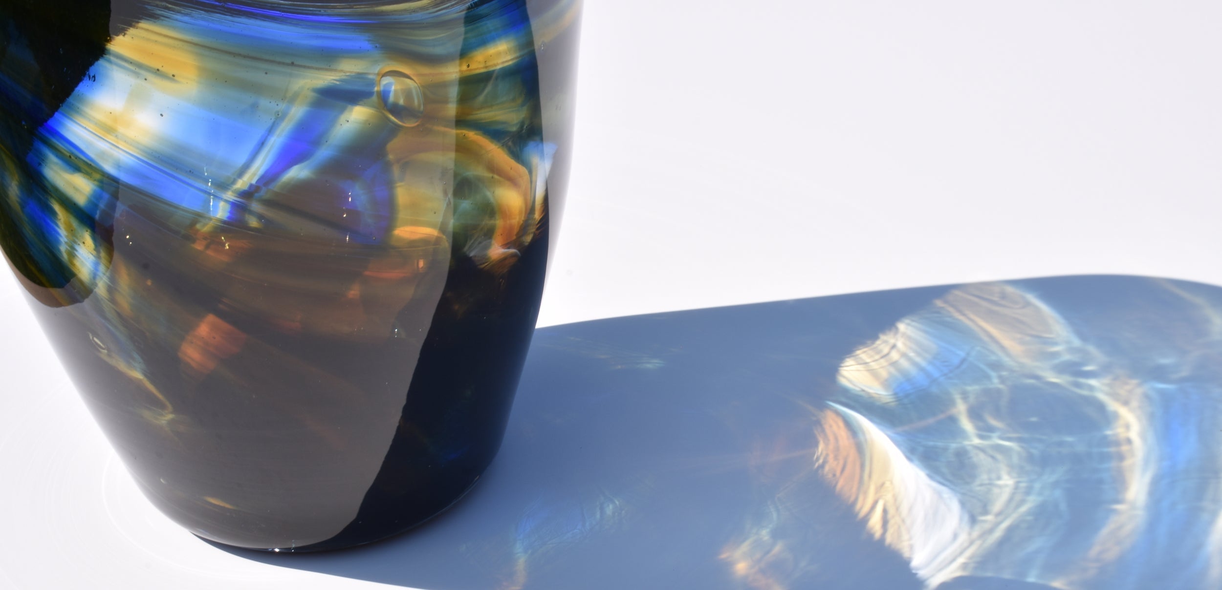 Midnight Glass Vase - Corley Studio Shop