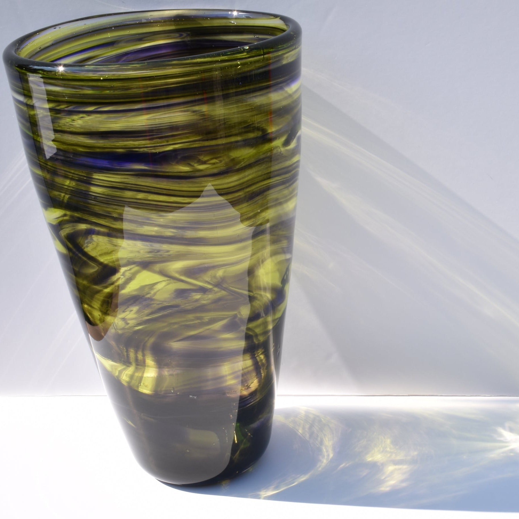 Purple Haze Glass Vase - Corley Studio Shop