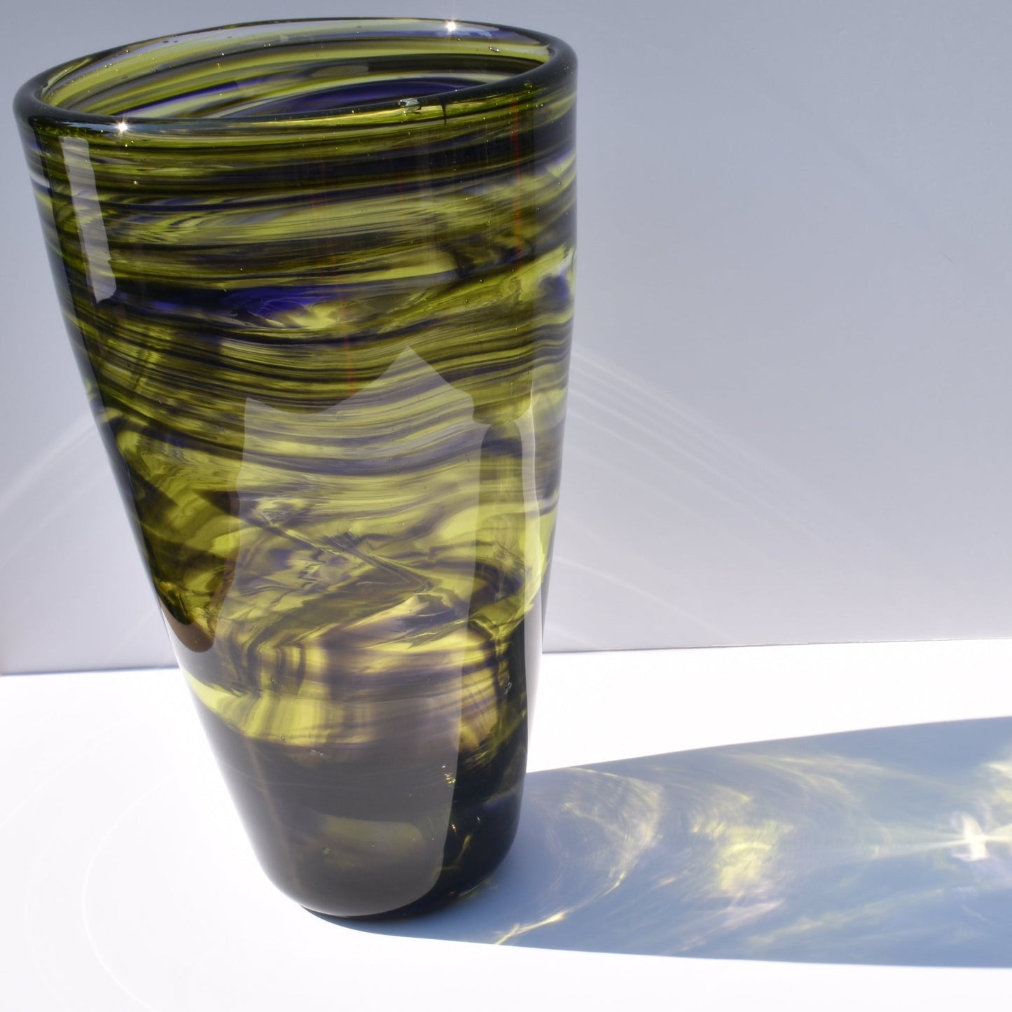 Purple Haze Glass Vase - Corley Studio Shop