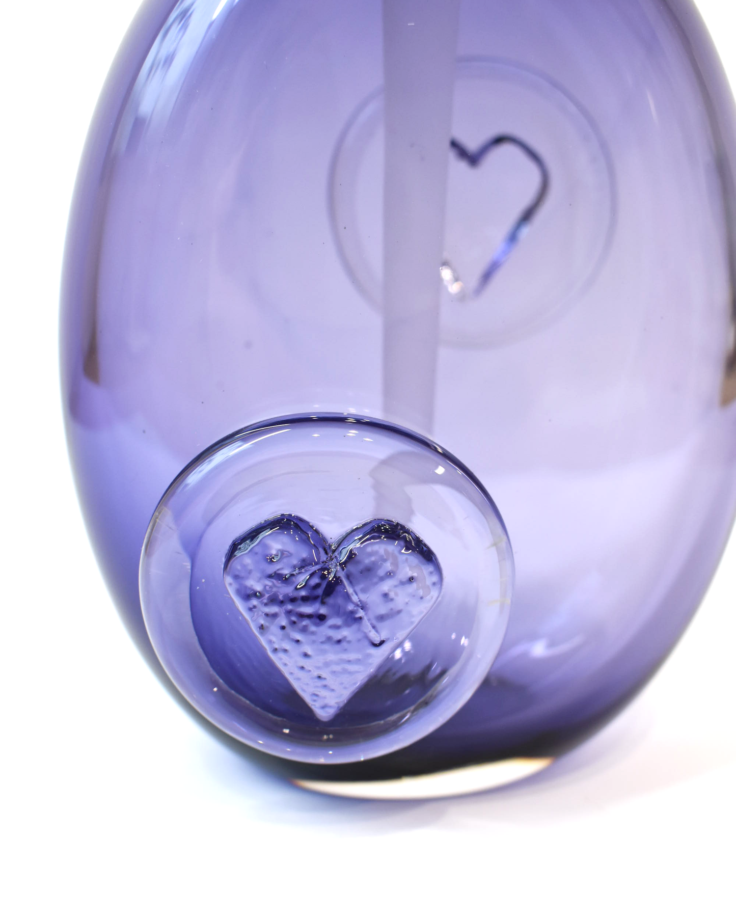 Lilac Heart Perfume Bottle