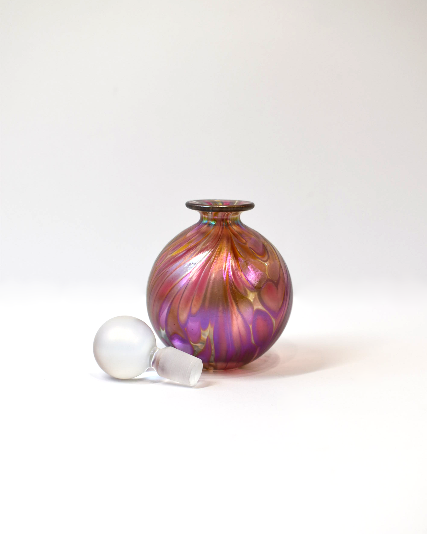 Featherspray Pink Miniature Perfume Bottle