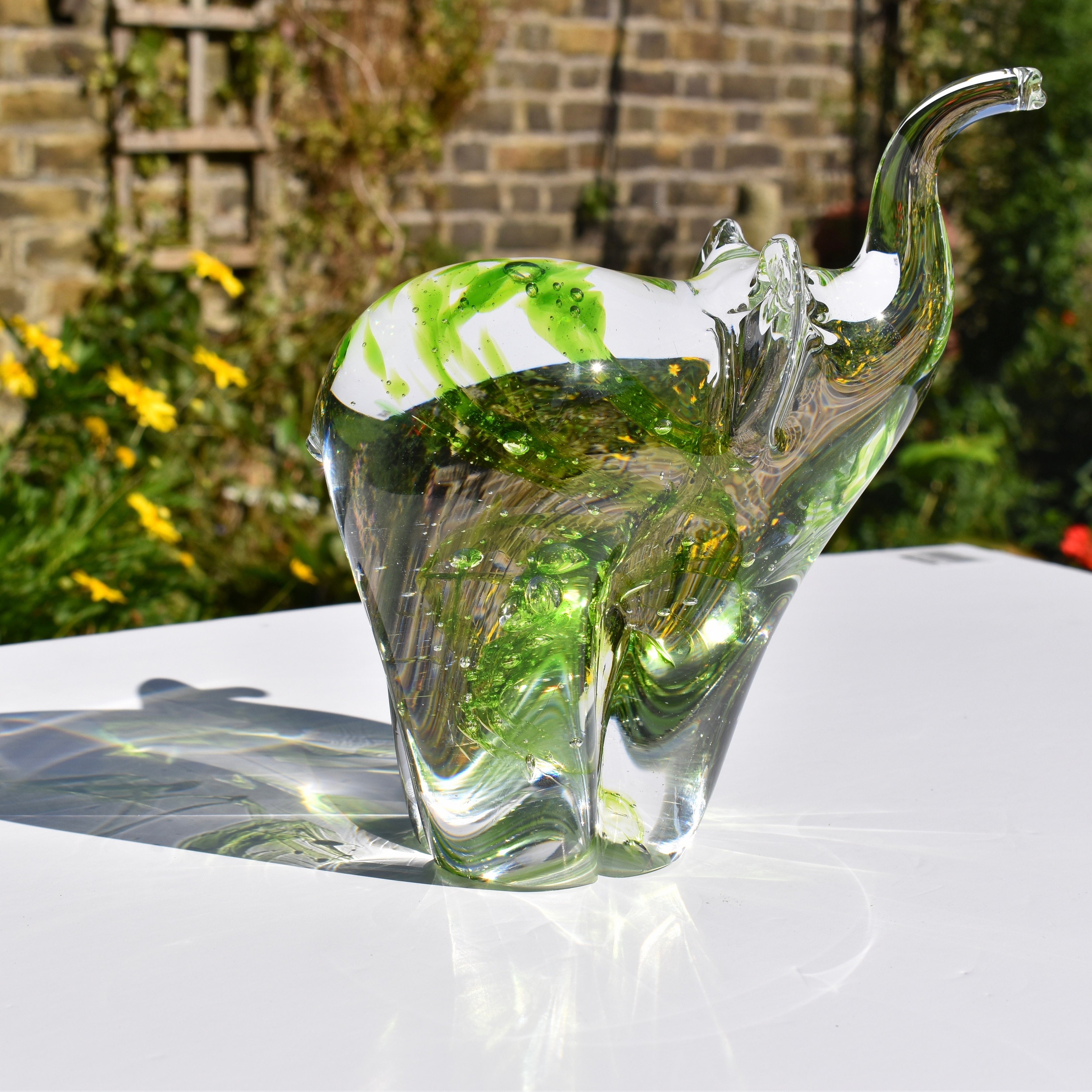 Green Twist Elephant - Corley Studio Shop