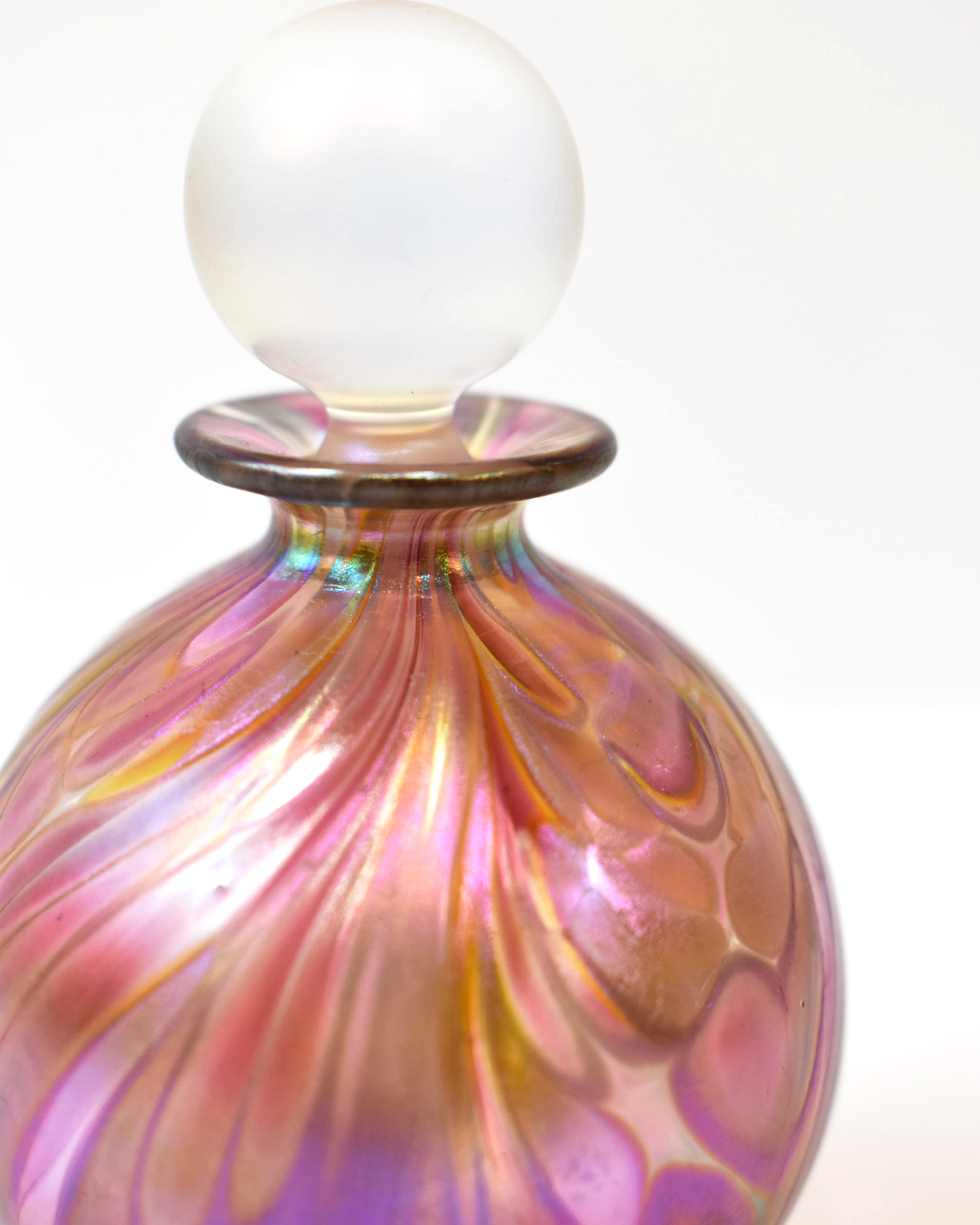 Featherspray Pink Miniature Perfume Bottle