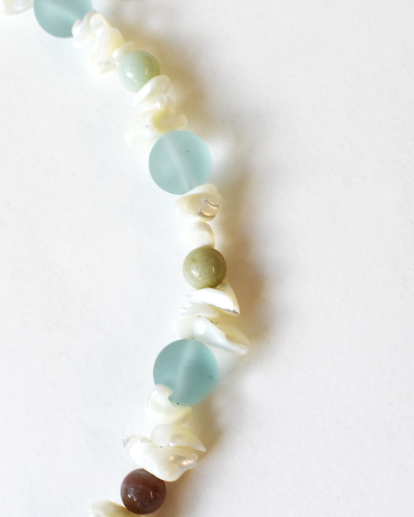 'Seafoam' Mother of Pearl Necklace