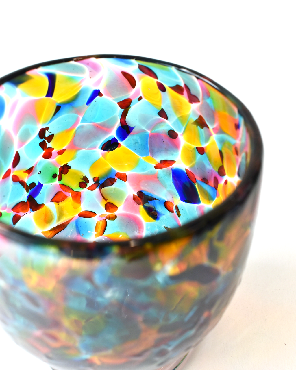 Handblown Multicoloured Confetti Bon-Bon Bowl (S)