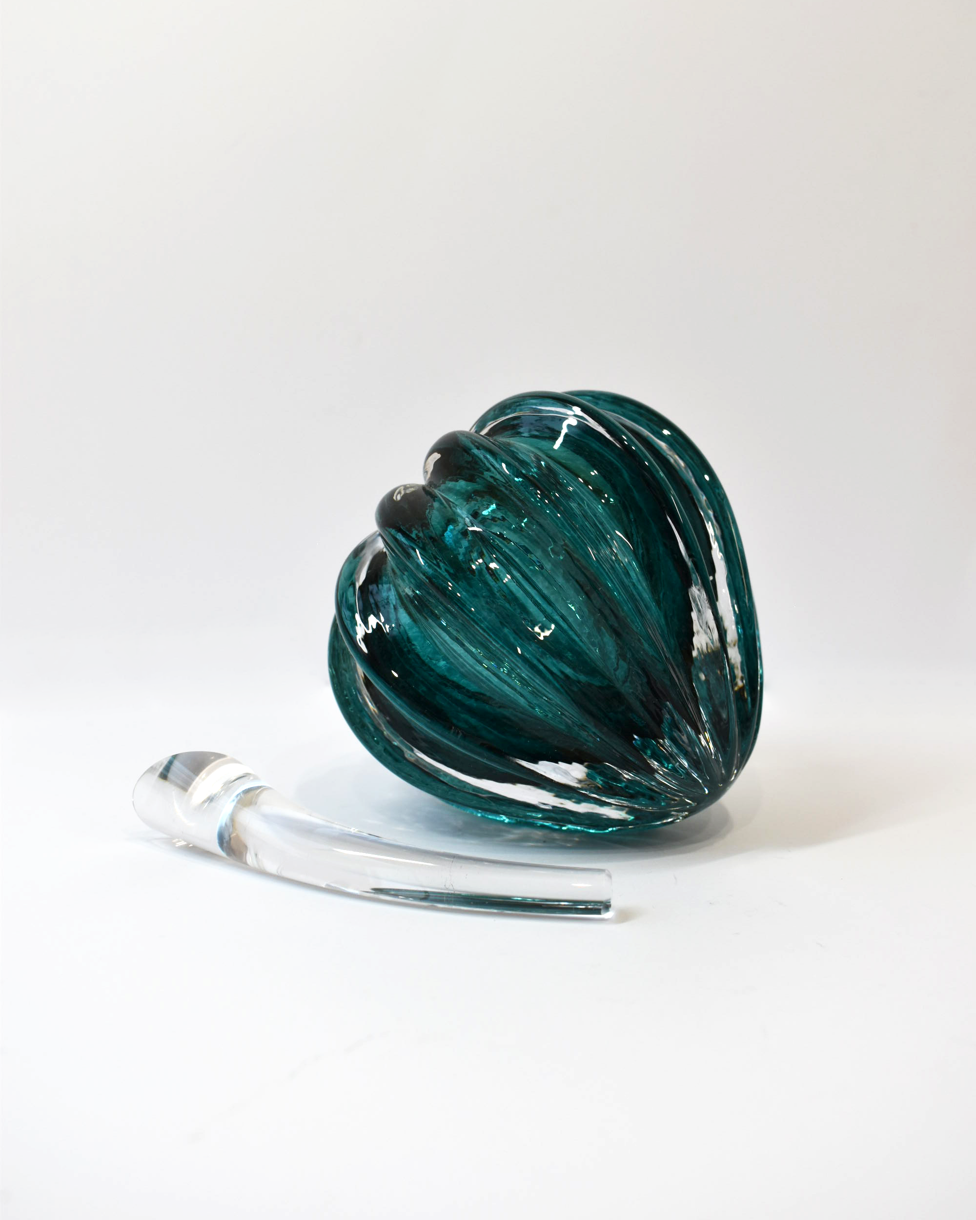 Turquoise Pod Perfume Scent Bottle