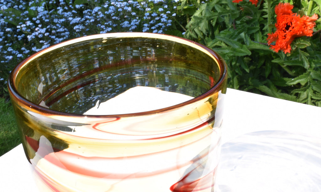 Summer Sunrise Glass Vase - Corley Studio Shop