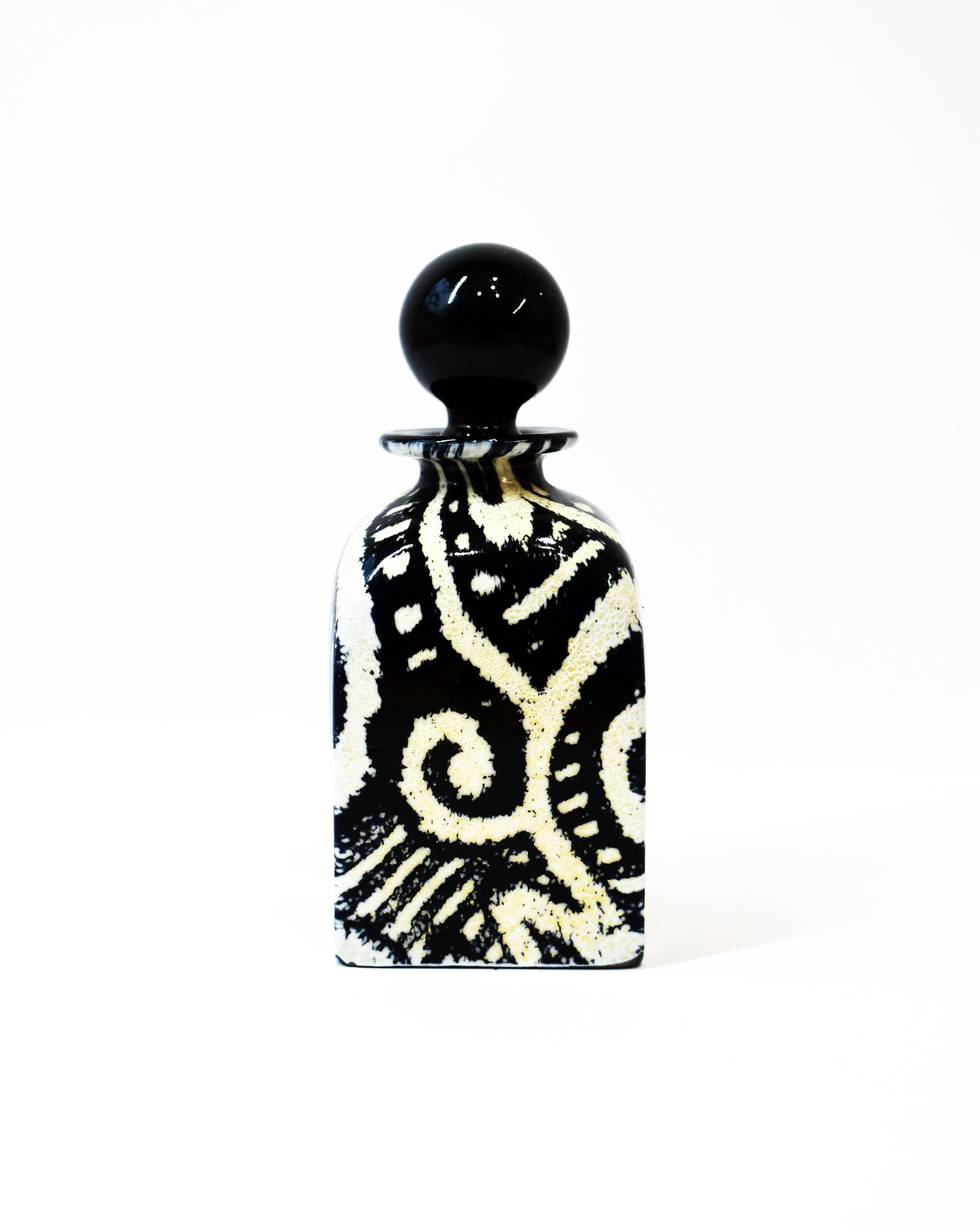 Monochrome & Gold Leaf Perfume Bottle