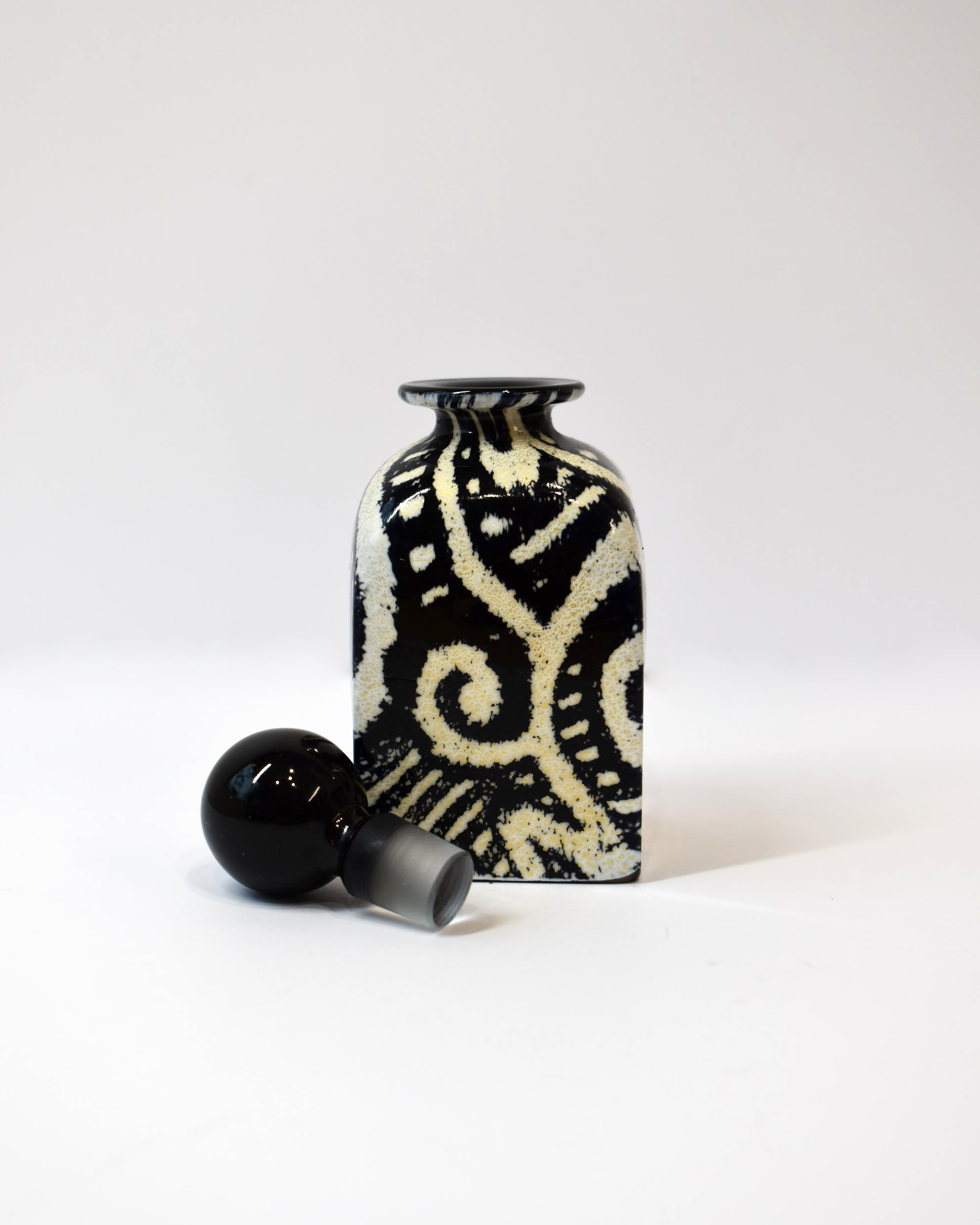 Monochrome & Gold Leaf Perfume Bottle