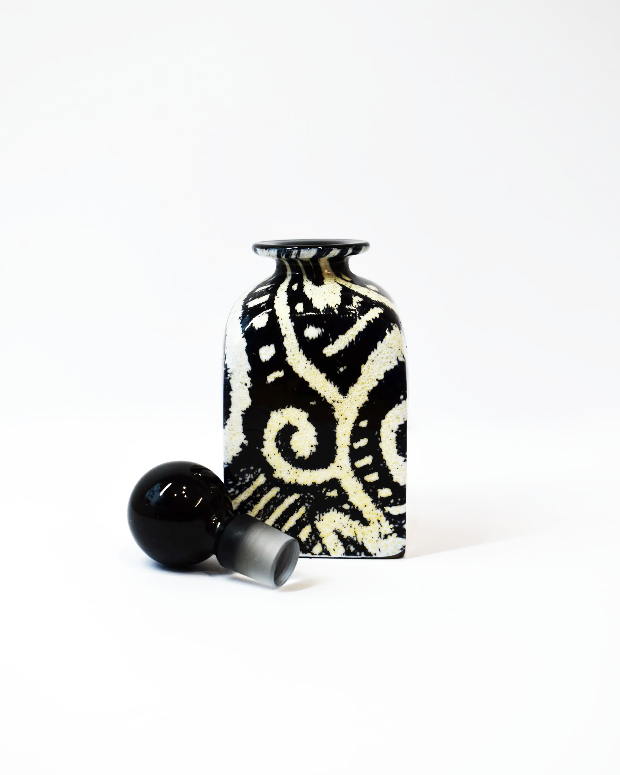 Monochrome & Gold Leaf Perfume Bottle