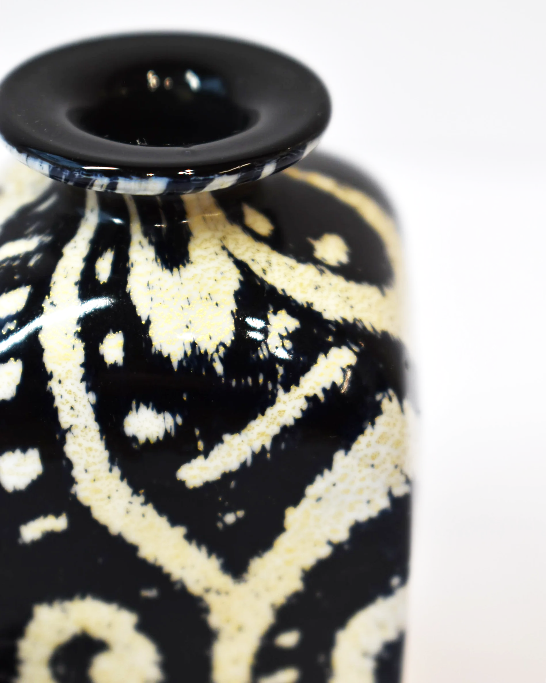 Monochrome & Gold Leaf Perfume Bottle