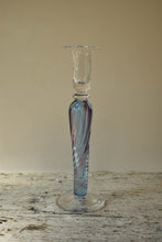 Load image into Gallery viewer, Aqua and Lilac Twist Candlestick - Corley Studio Shop
