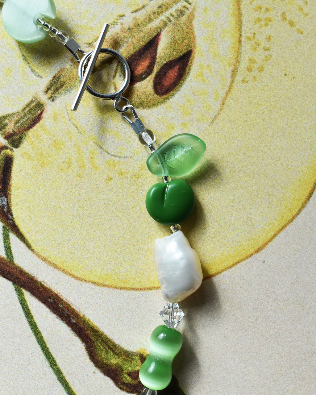 'Apples & Pears' Bead Necklace