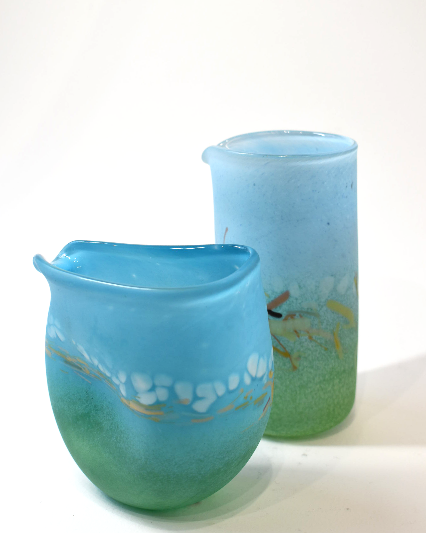 'Hedgerow' Dimpled Glass Jug (S)