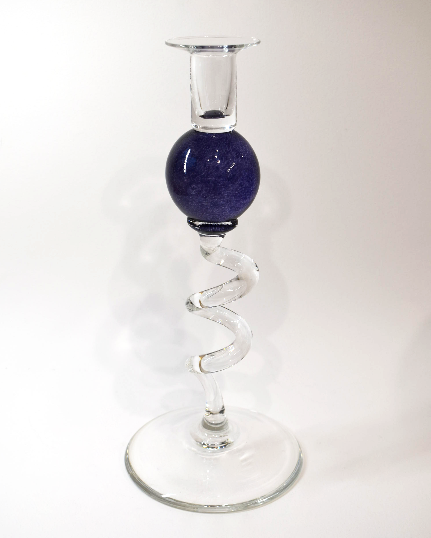 Purple 'Colourball' Candlestick