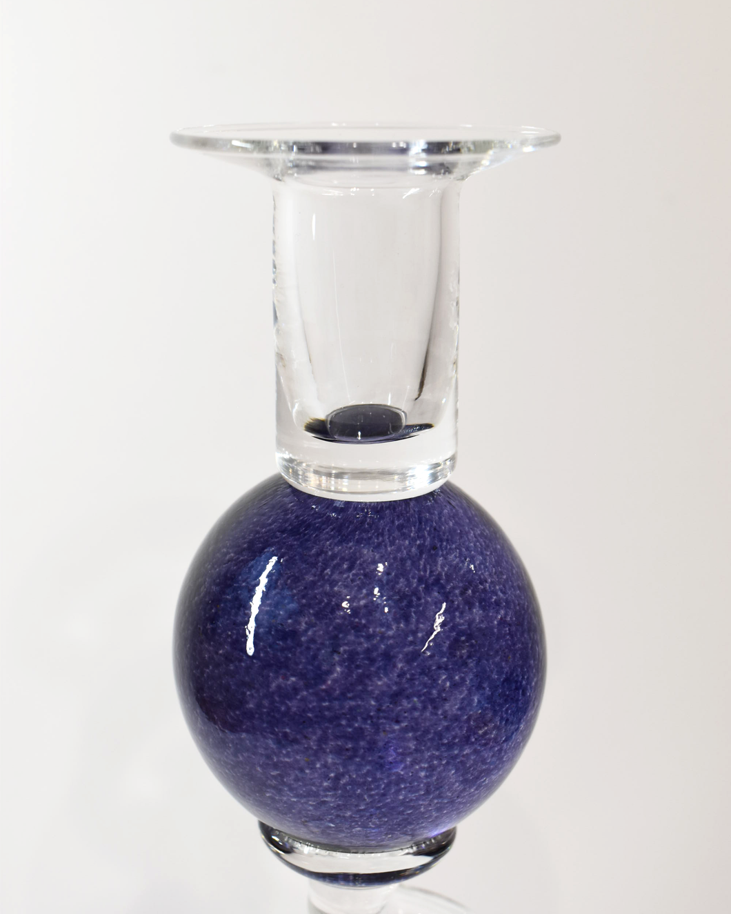 Purple 'Colourball' Candlestick