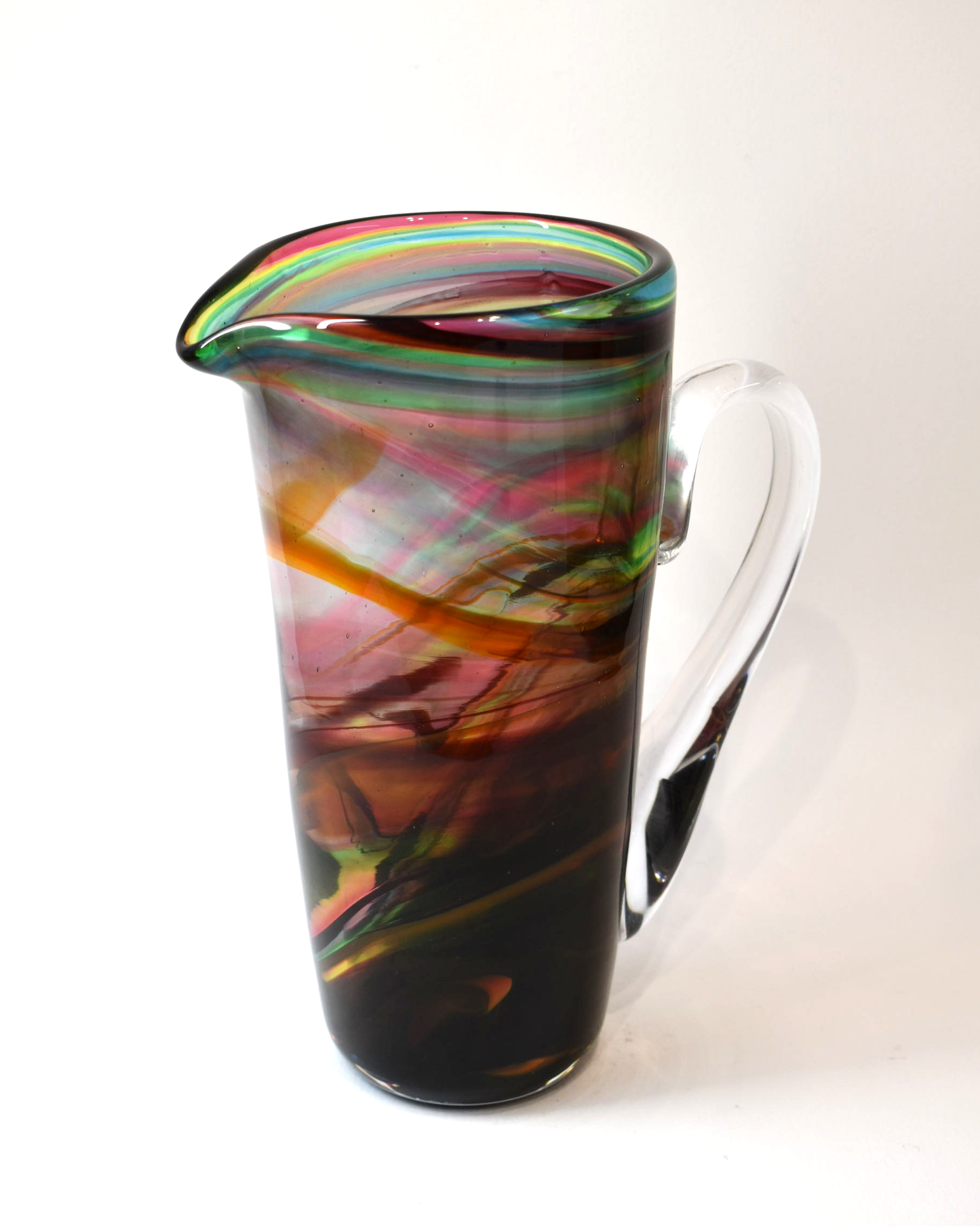 'Autumn Sunset' Glass Jug (L)