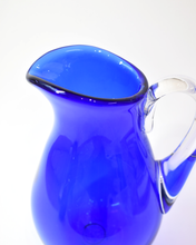 Load image into Gallery viewer, Royal Blue Glass Jug (L)
