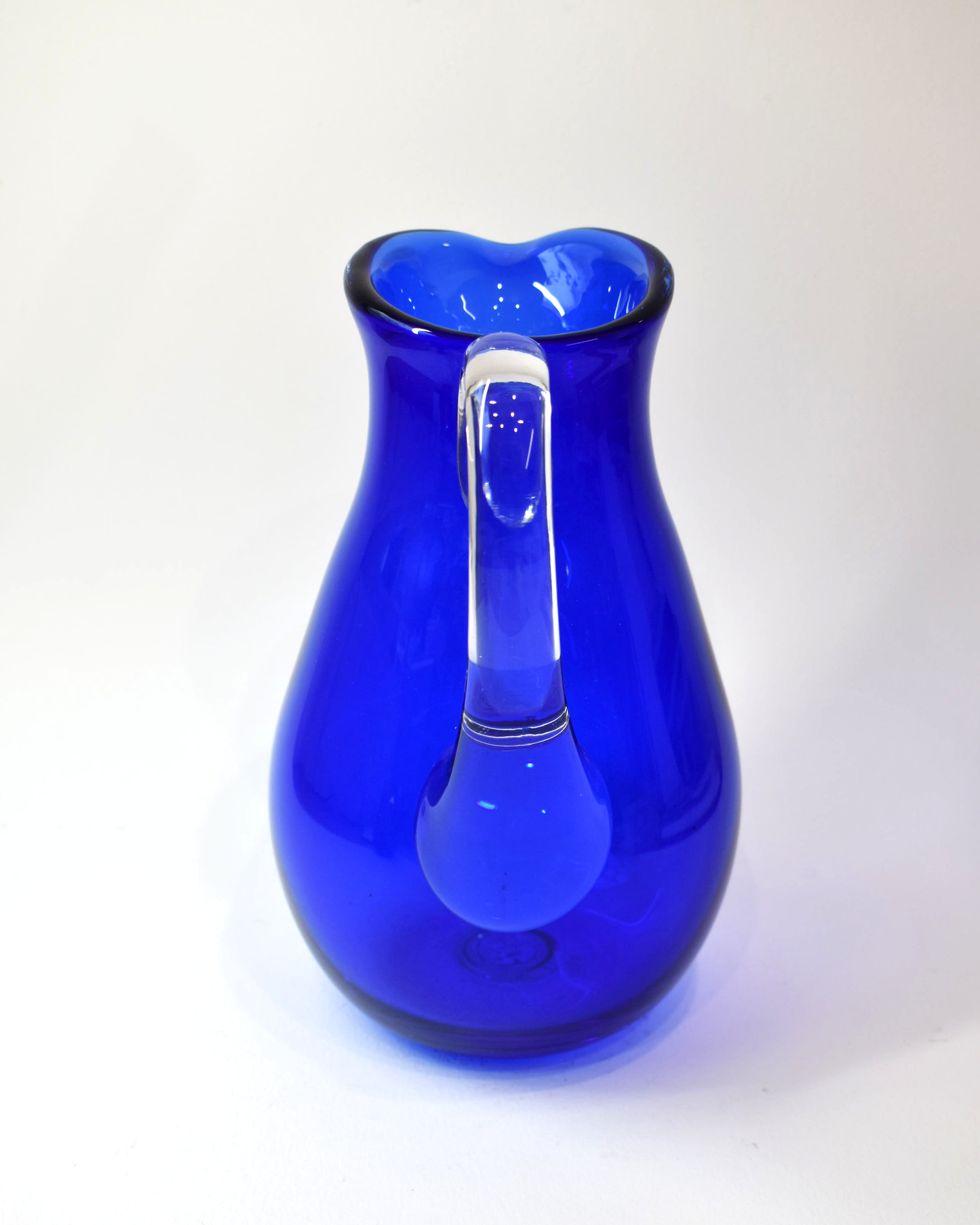 Royal Blue Glass Jug (L)