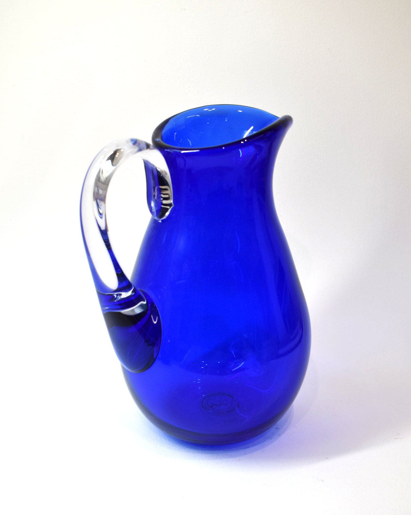 Royal Blue Glass Jug (L)