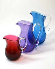 Load image into Gallery viewer, Blue Glass Jug (M)
