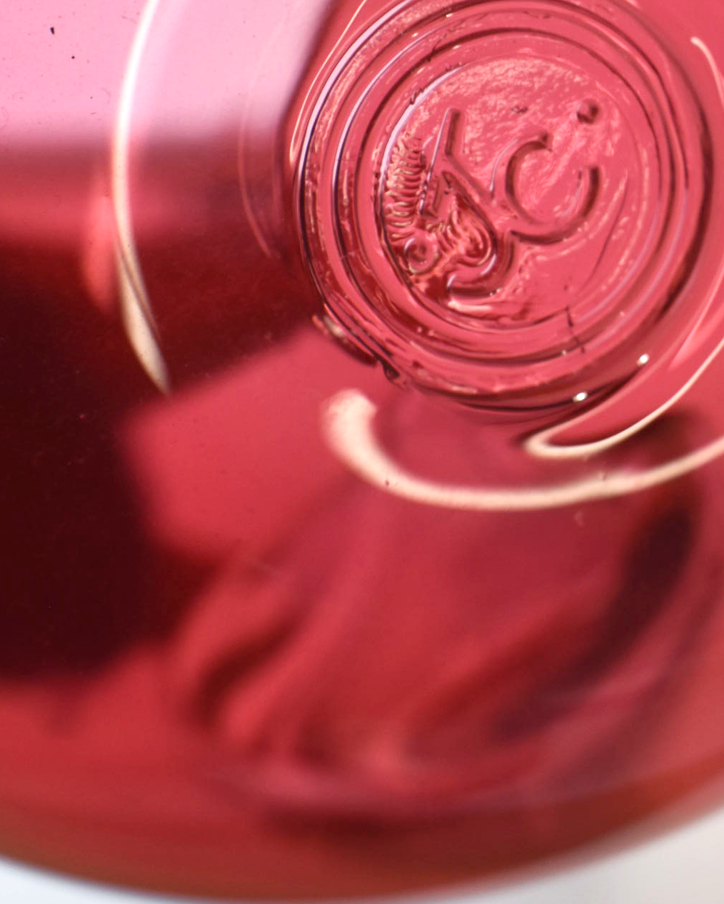 Cranberry Pink Glass Jug (L)