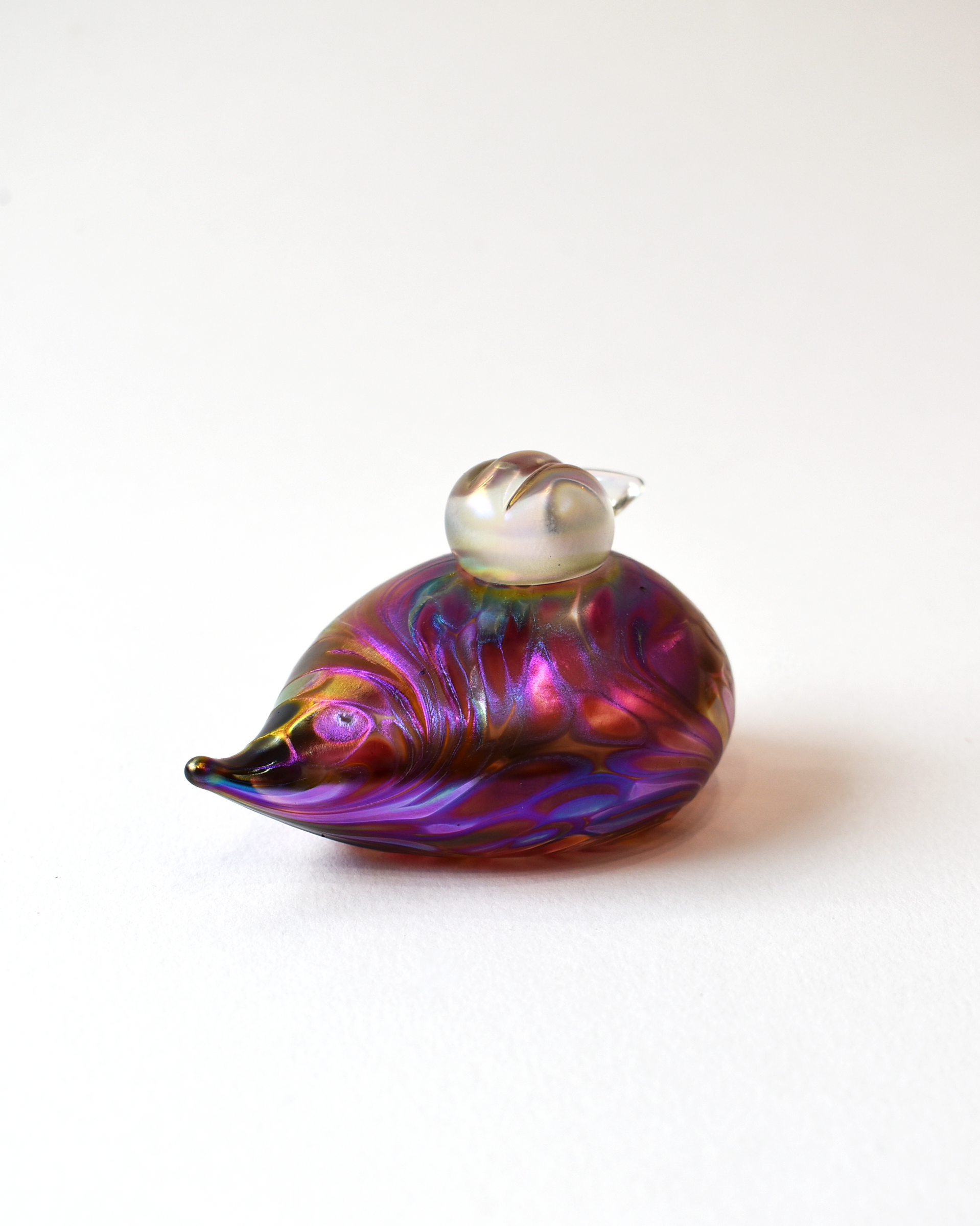 blown glass duck