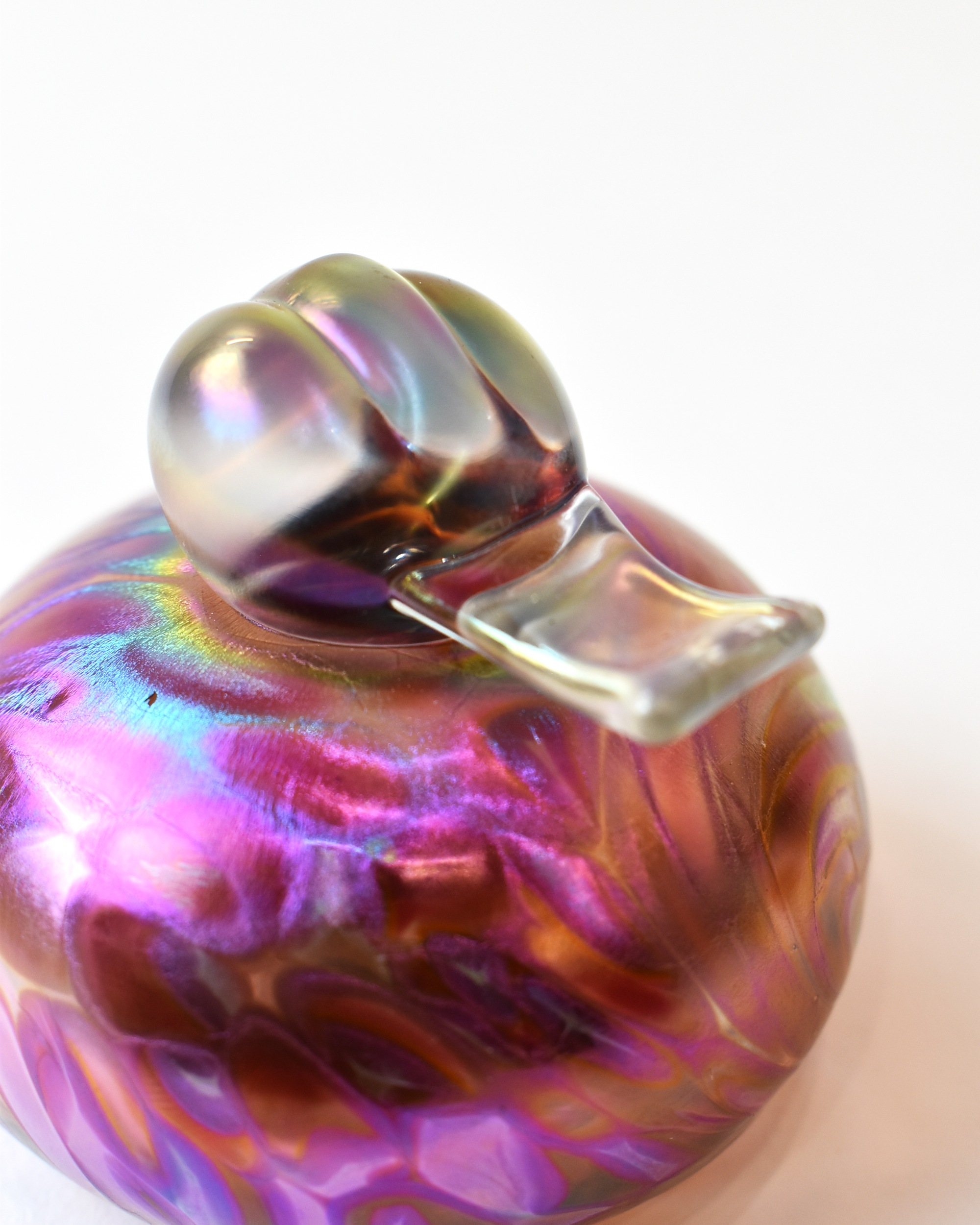 blown glass duck