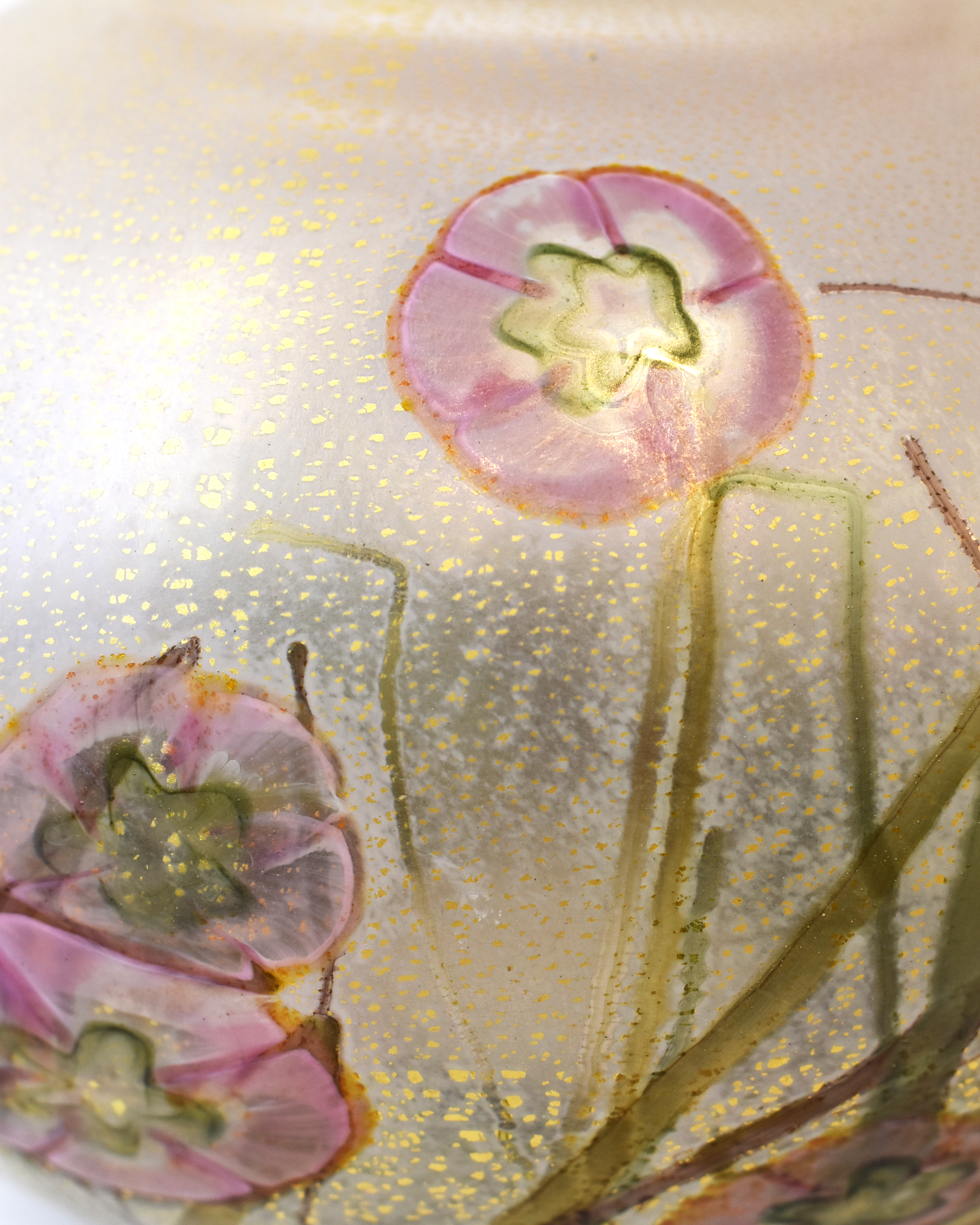 Wild Rose Open Sphere Vase