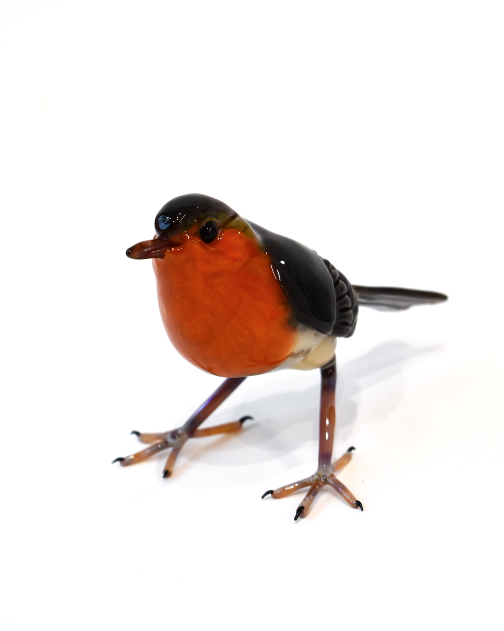 'Robin Red Breast' Glass Sculpture