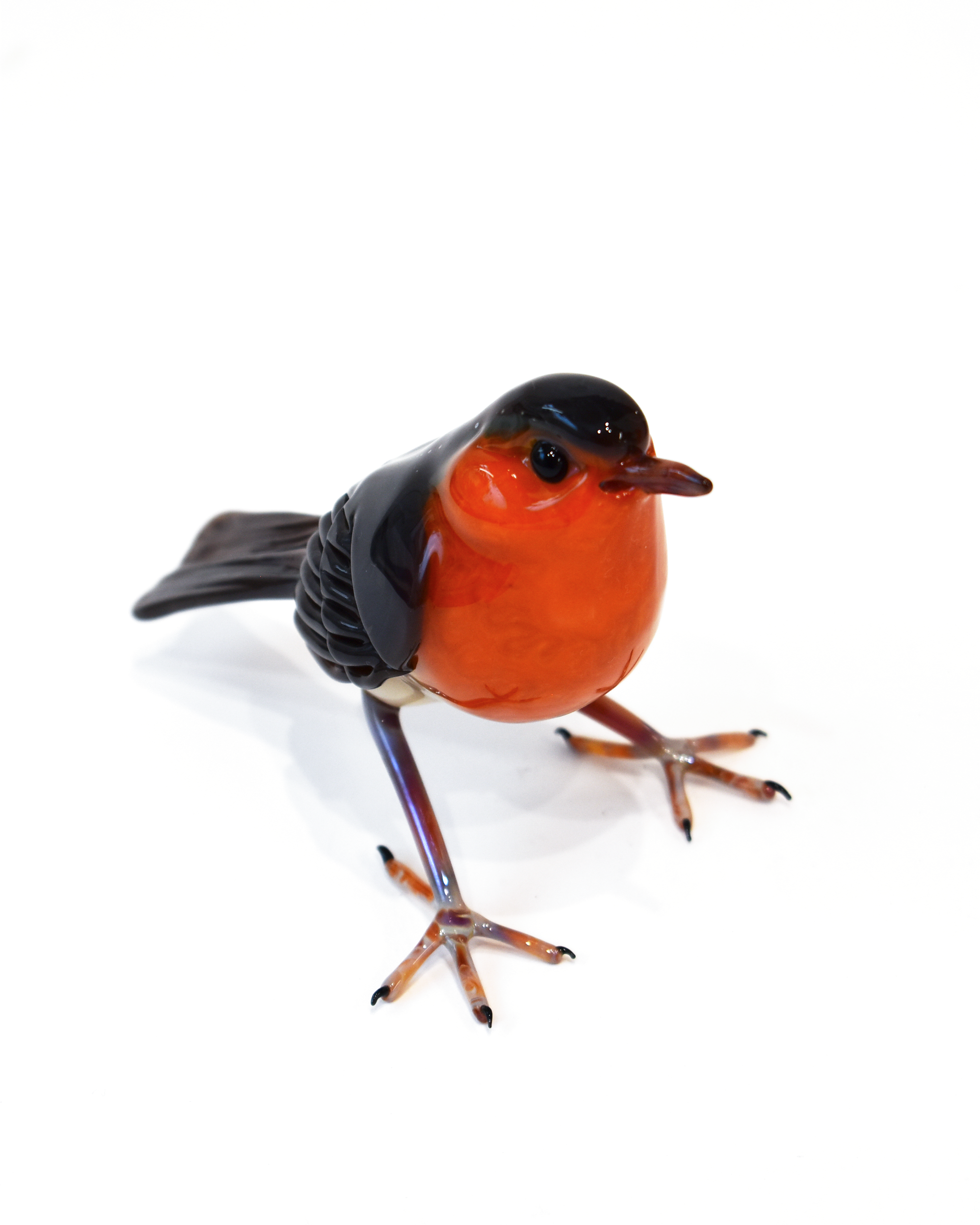 'Robin Red Breast' Glass Sculpture