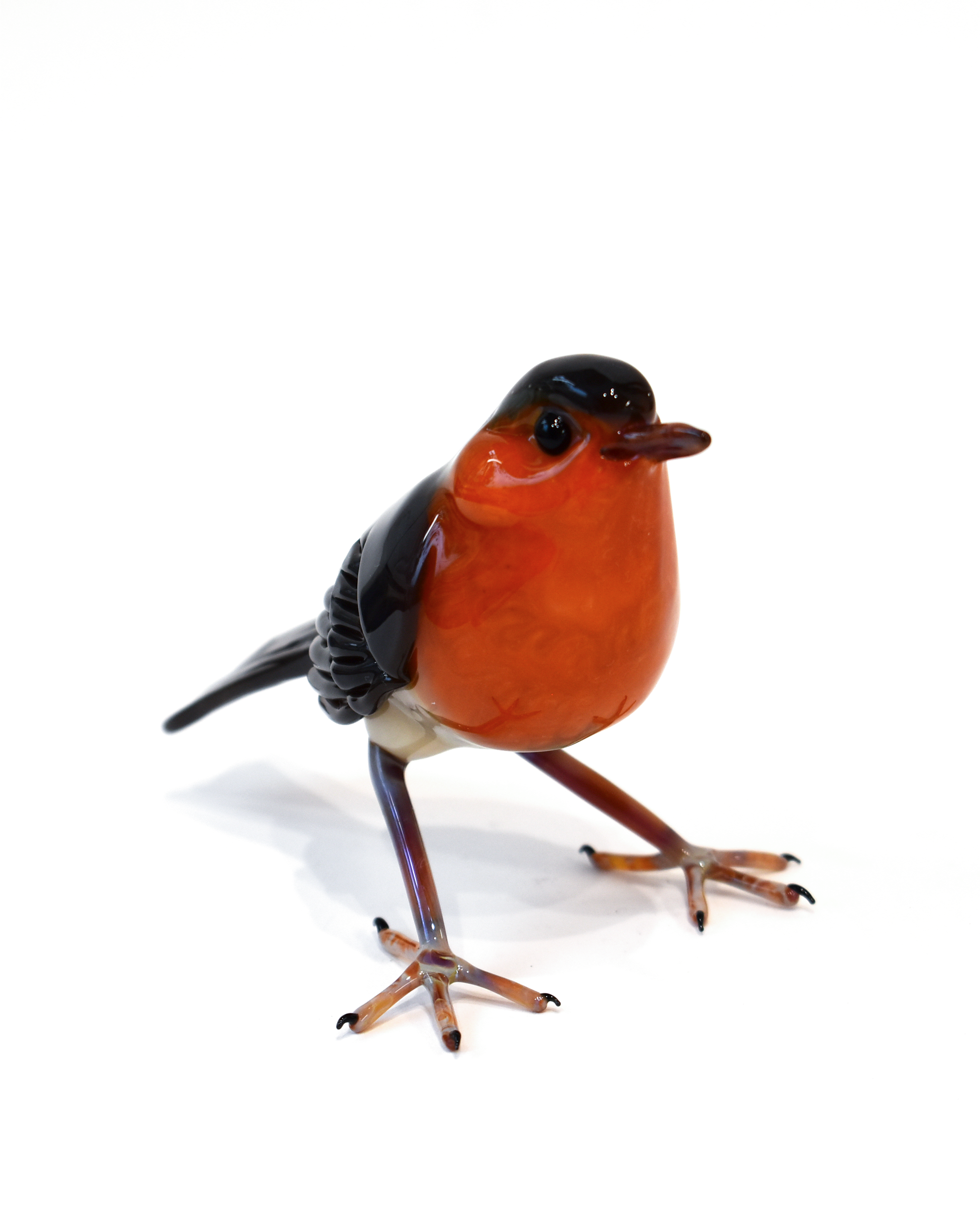 'Robin Red Breast' Glass Sculpture