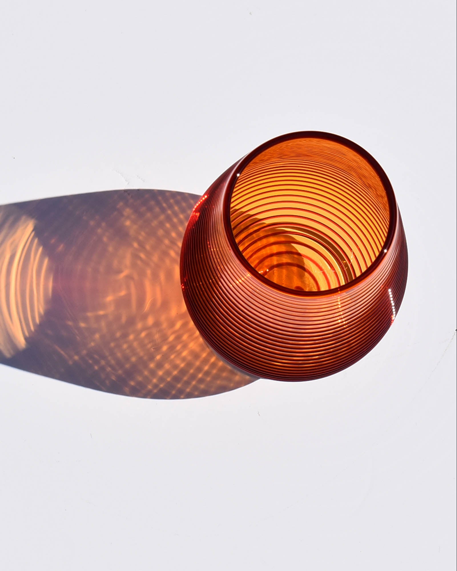 Orange Spiral Tumbler - Corley Studio Shop