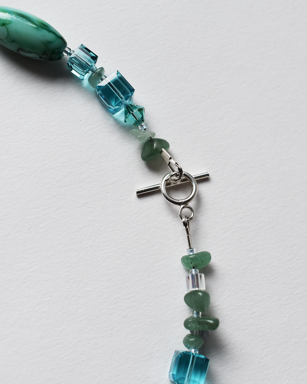 Jade & Turquoise Bead Necklace