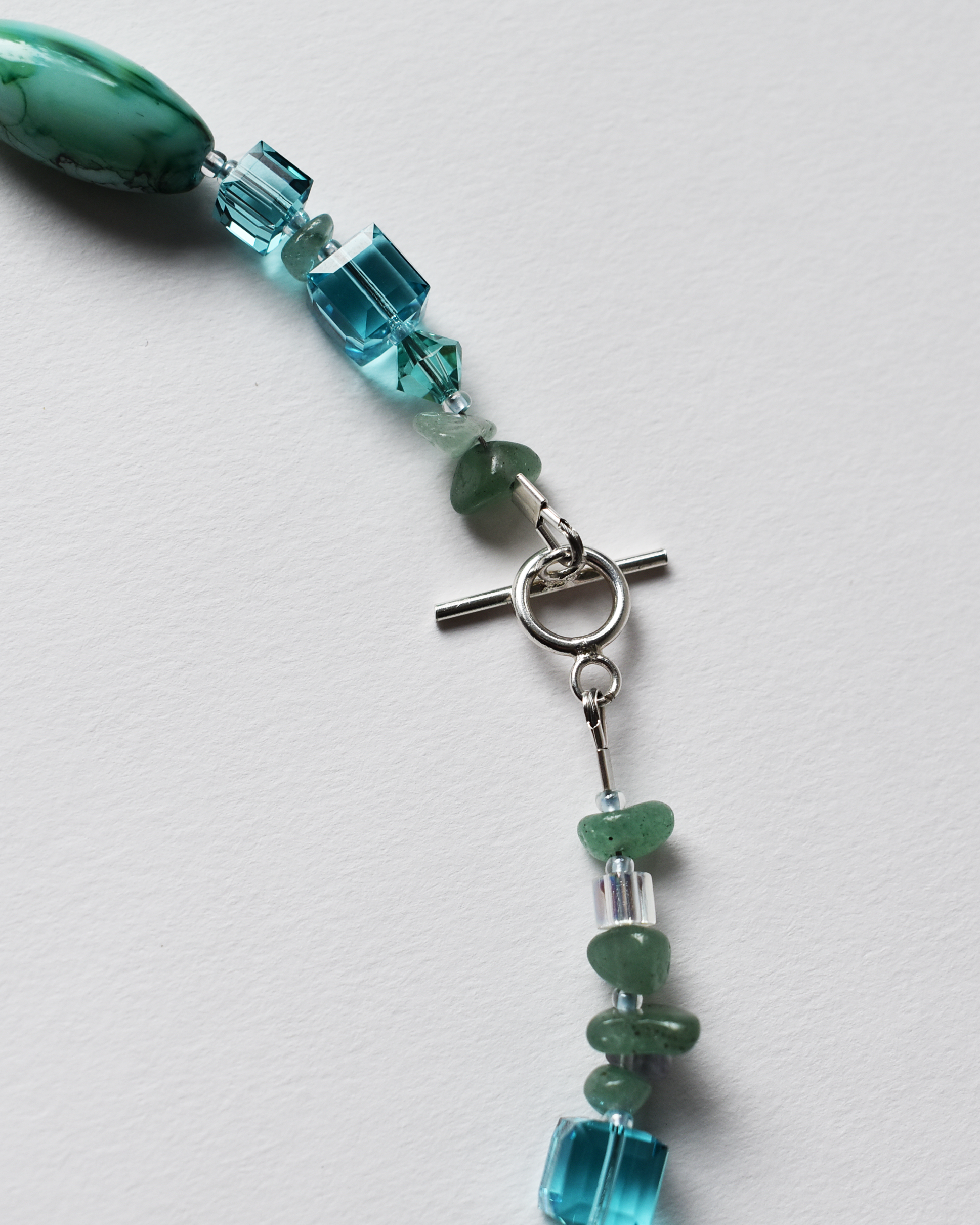 Jade & Turquoise Bead Necklace